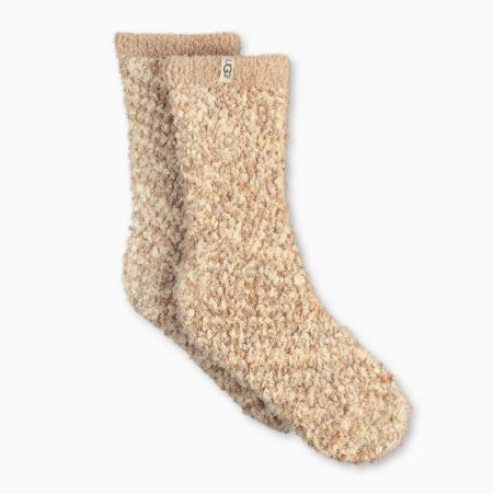 UGG Cozy Chenille - Sokker Dame - Pisket Krem (NO-D791)